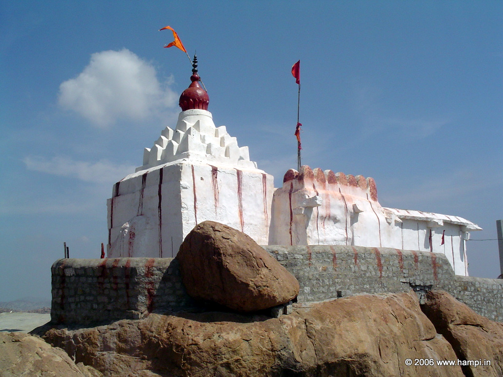 Anjaneya Hill temple at the hill top