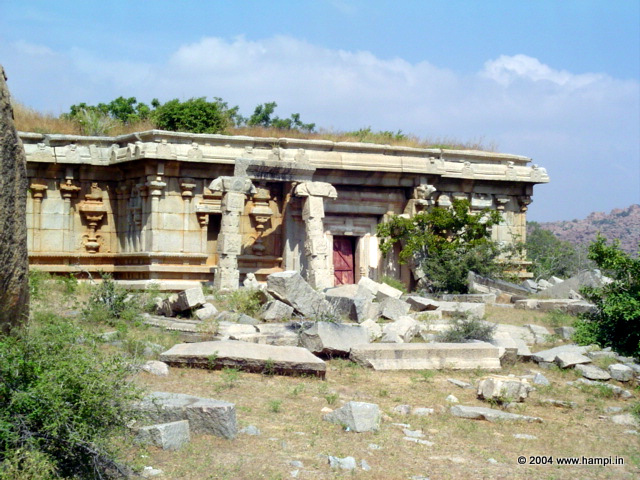 Chandramouliswara Temple before the restoration work.