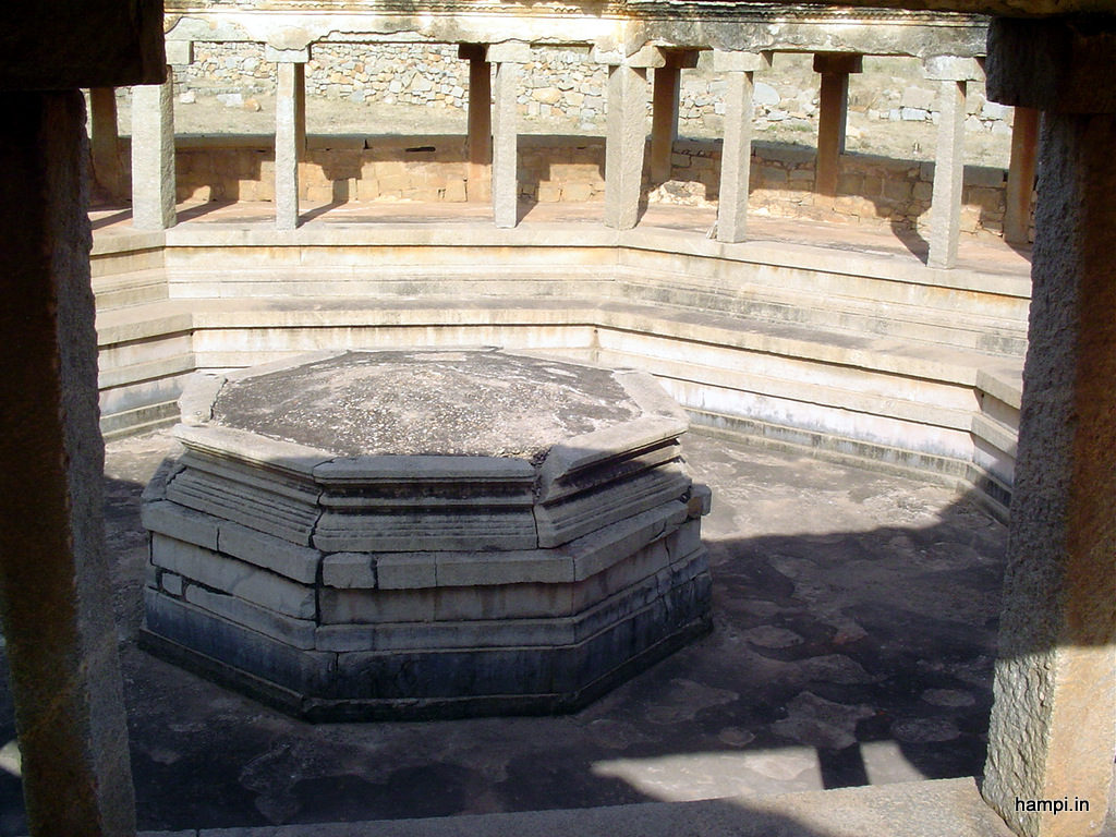 Octagonal Bath at Hampi