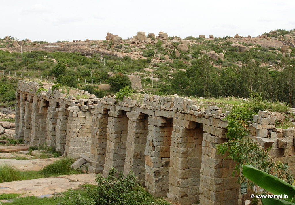 Pillars of Bukkas Aqueduct