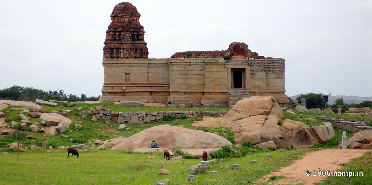Saraswathi Temple in Hampi
