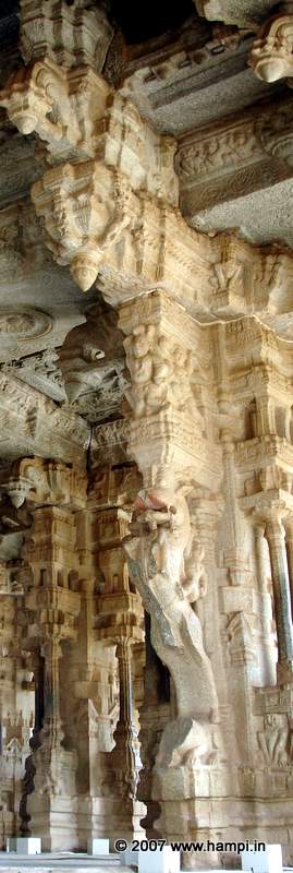 Composite pillar in Vittala Temple complex