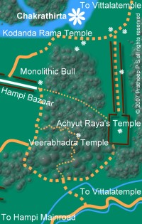 Chakratheertha location map