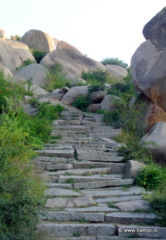 Steps leading to Matunga Hilltop