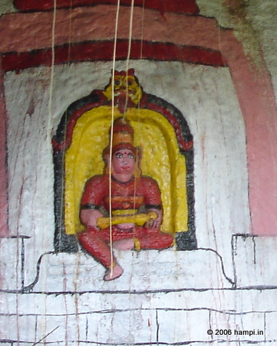 Image of Goddess Saraswati at the Saraswati temple 