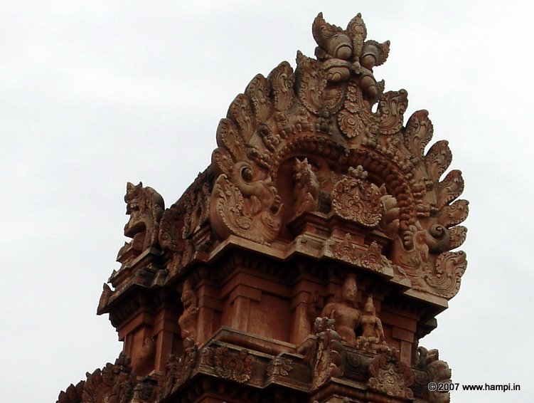 Terracotta  filal of a temple tower