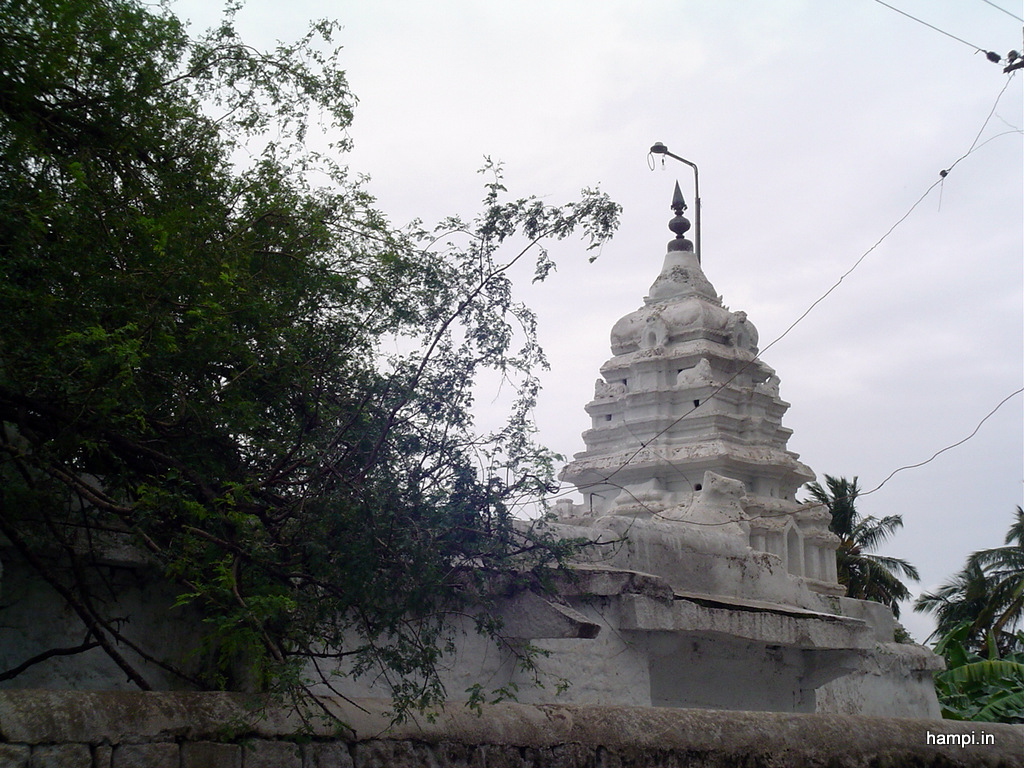 Tower of Uddana veerabhadra  temple at Hampi