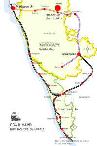 Kerala to Hampi