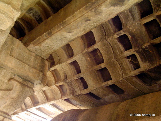 In Hampi's architecture you can see many such hybrid techniques and features.