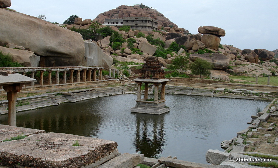 Pushkarani , Krishna Temple at Hampi