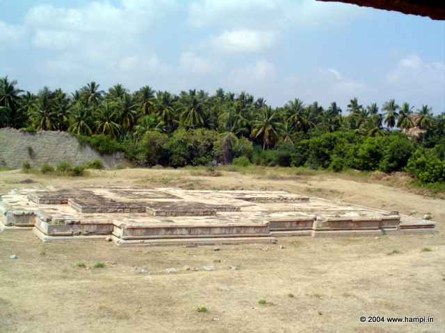 Basement of what is believed to be the palace of Vira Harihara.