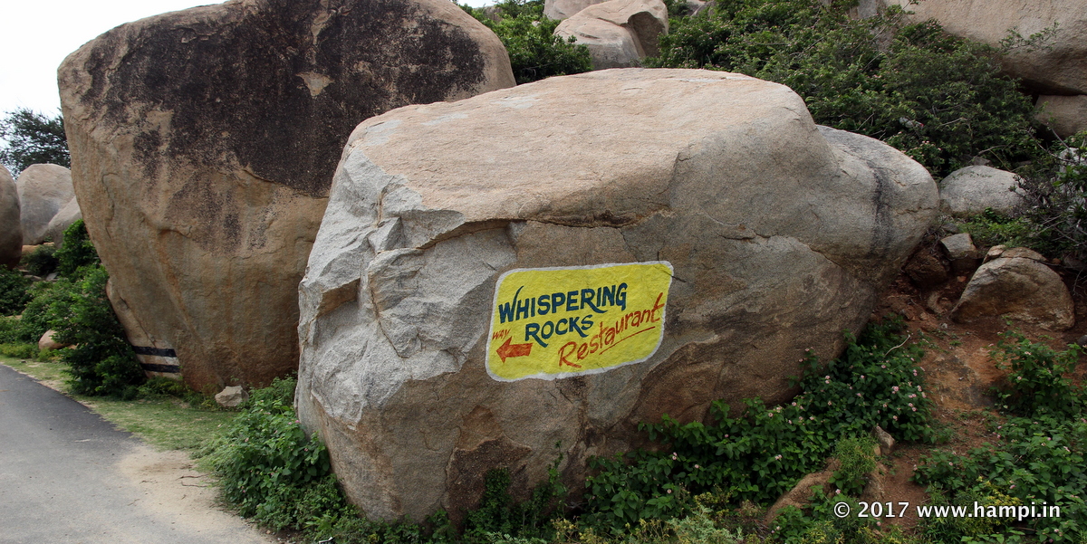 Whispering Rocks near Sanapur lake is a basic backpacker hut accommodation.  Located in the middle of a mango grove.  